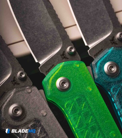 Flytanium Arcade Lite Shark-Lock Knife Blue Sky Polycarbonate (3.2" Stonewash)
